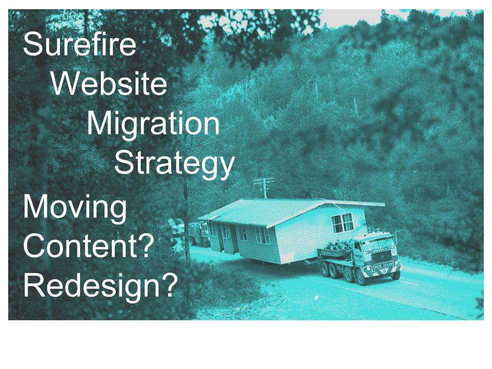 Surefire Website Migration Strategy for Moving Content or a Site Redesign